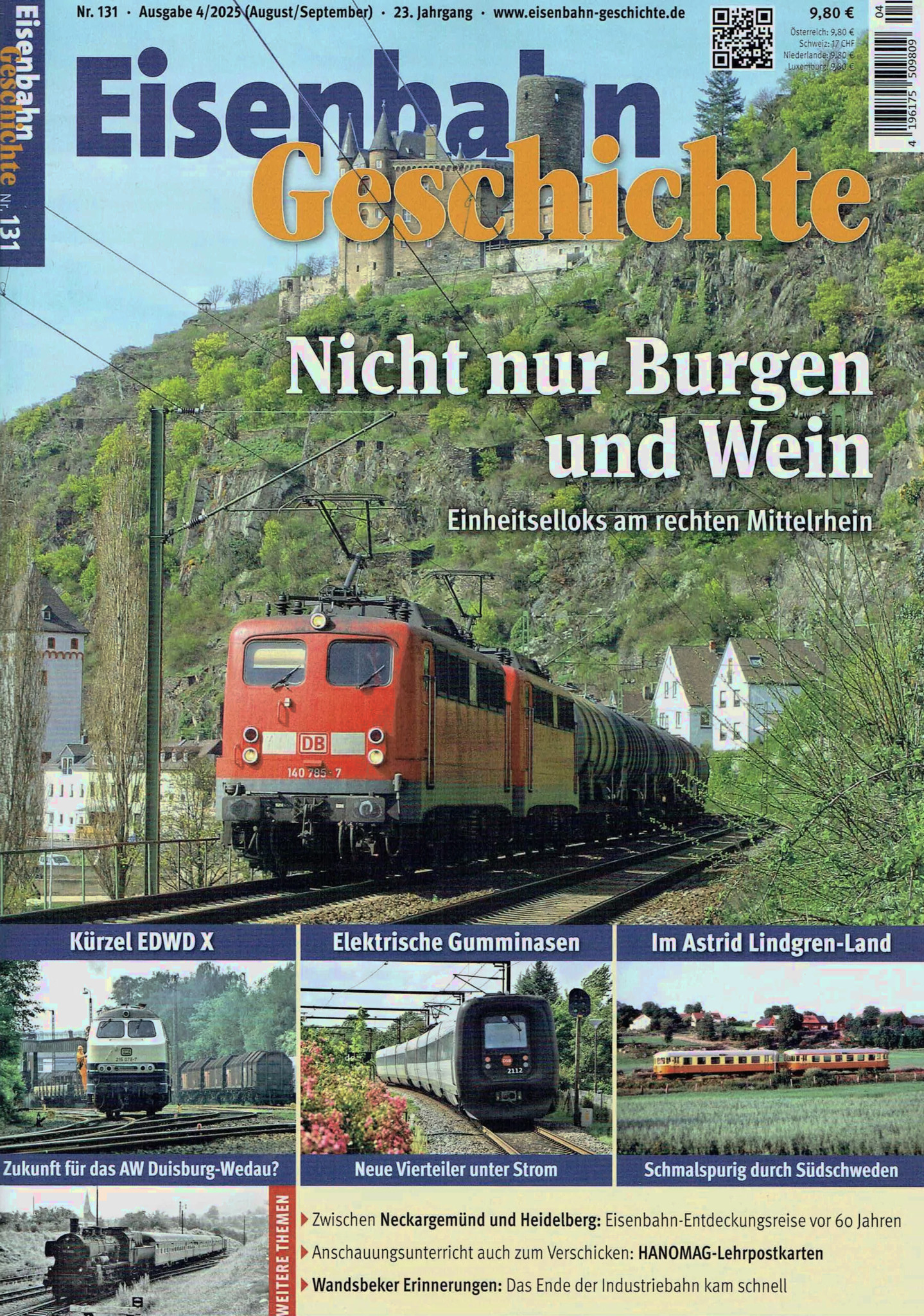 Eisenbahn Geschichte Nr. 131
