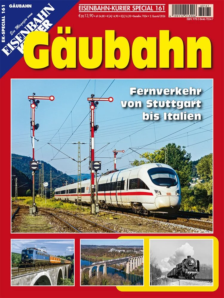 Gäubahn - Fernverkehr von Stuttgart nach Italien