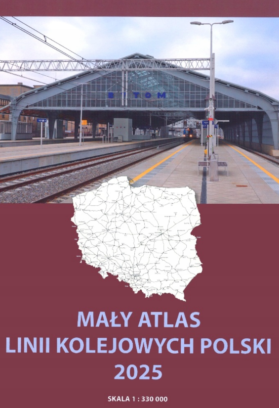 Kleiner Atlas der polnischen Eisenbahnlinien 2025