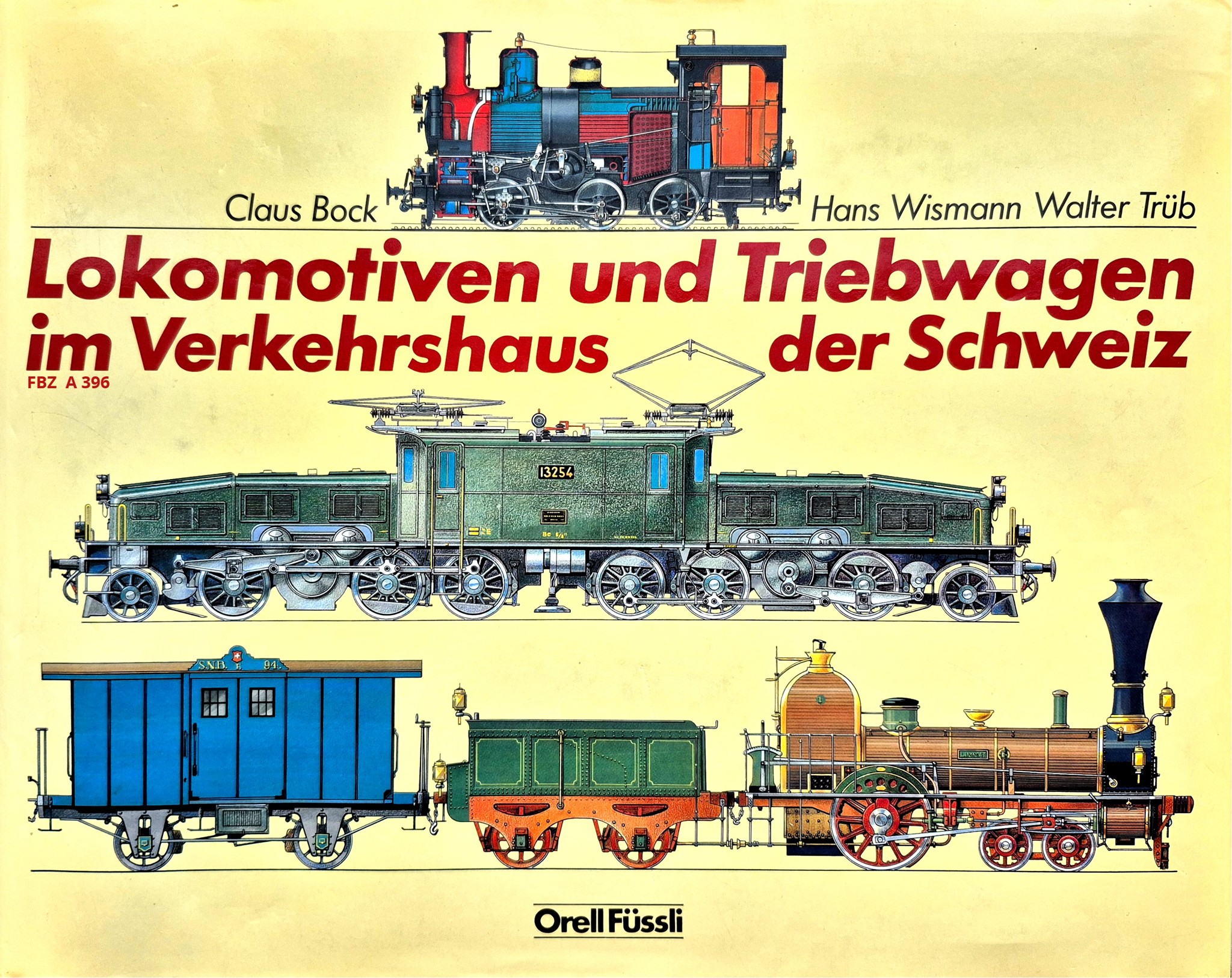 Lokomotiven und Triebwagen im Verkehrshaus der Schweiz