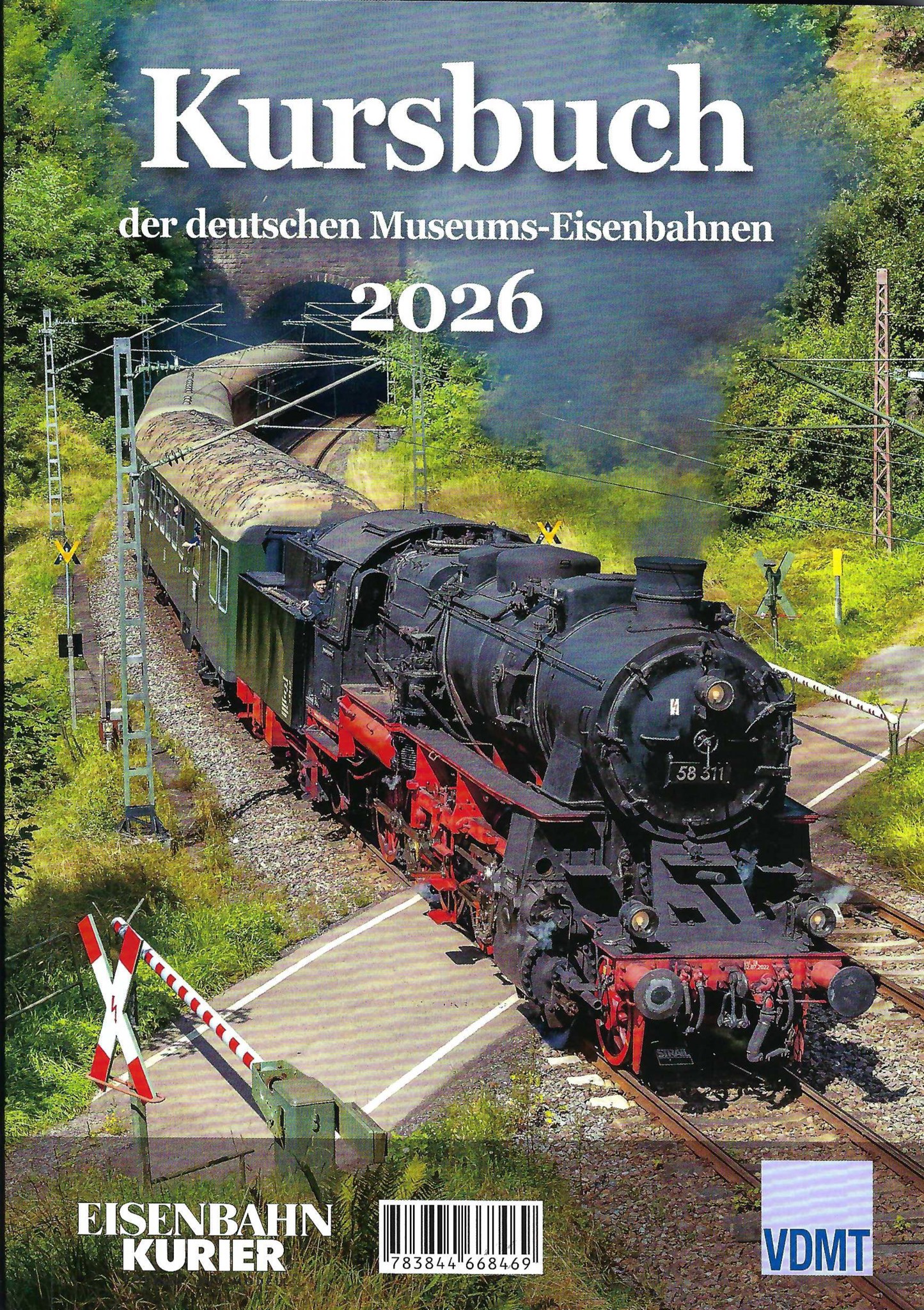 Kursbuch der deutschen Museums-Eisenbahnen - 2026