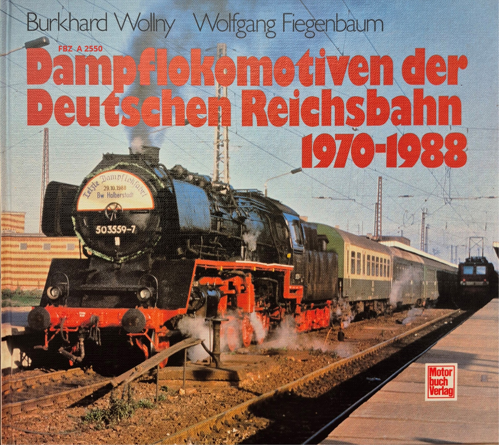 Dampflokomotiven der Deutschen Reichsbahn 1970-1988