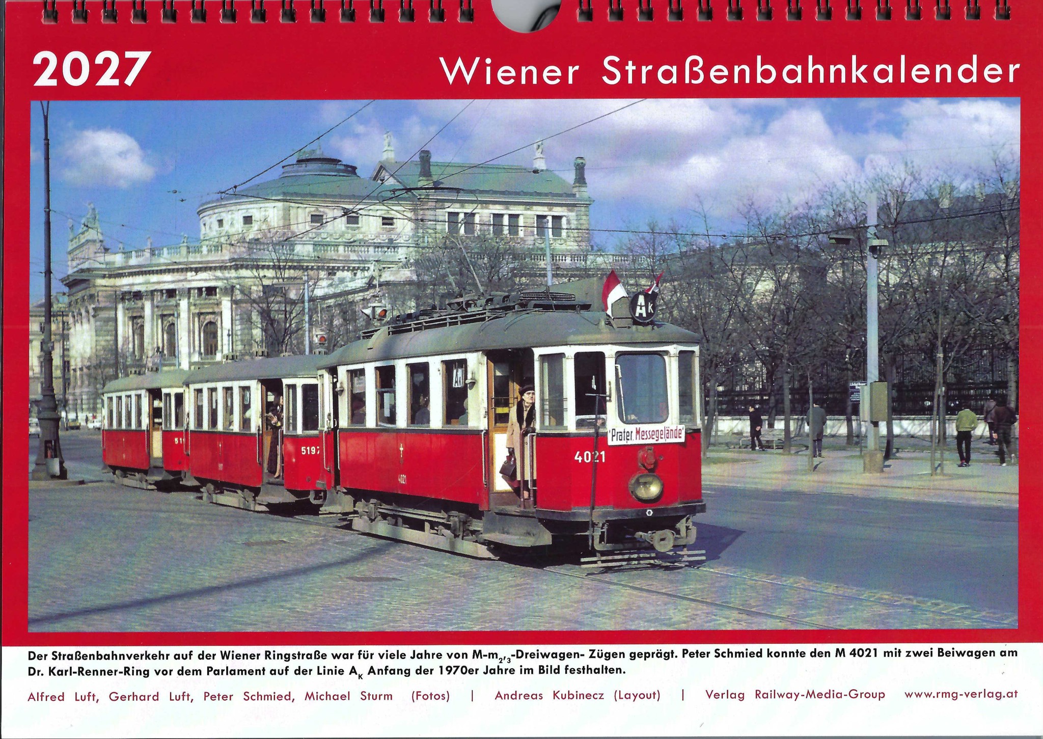 Wiener Straßenbahnkalender 2027