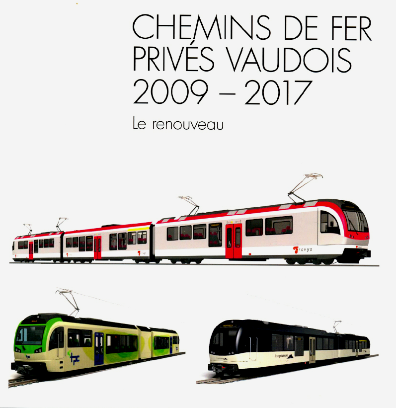 Chemins de fer privés vaudois 2009 - 2017