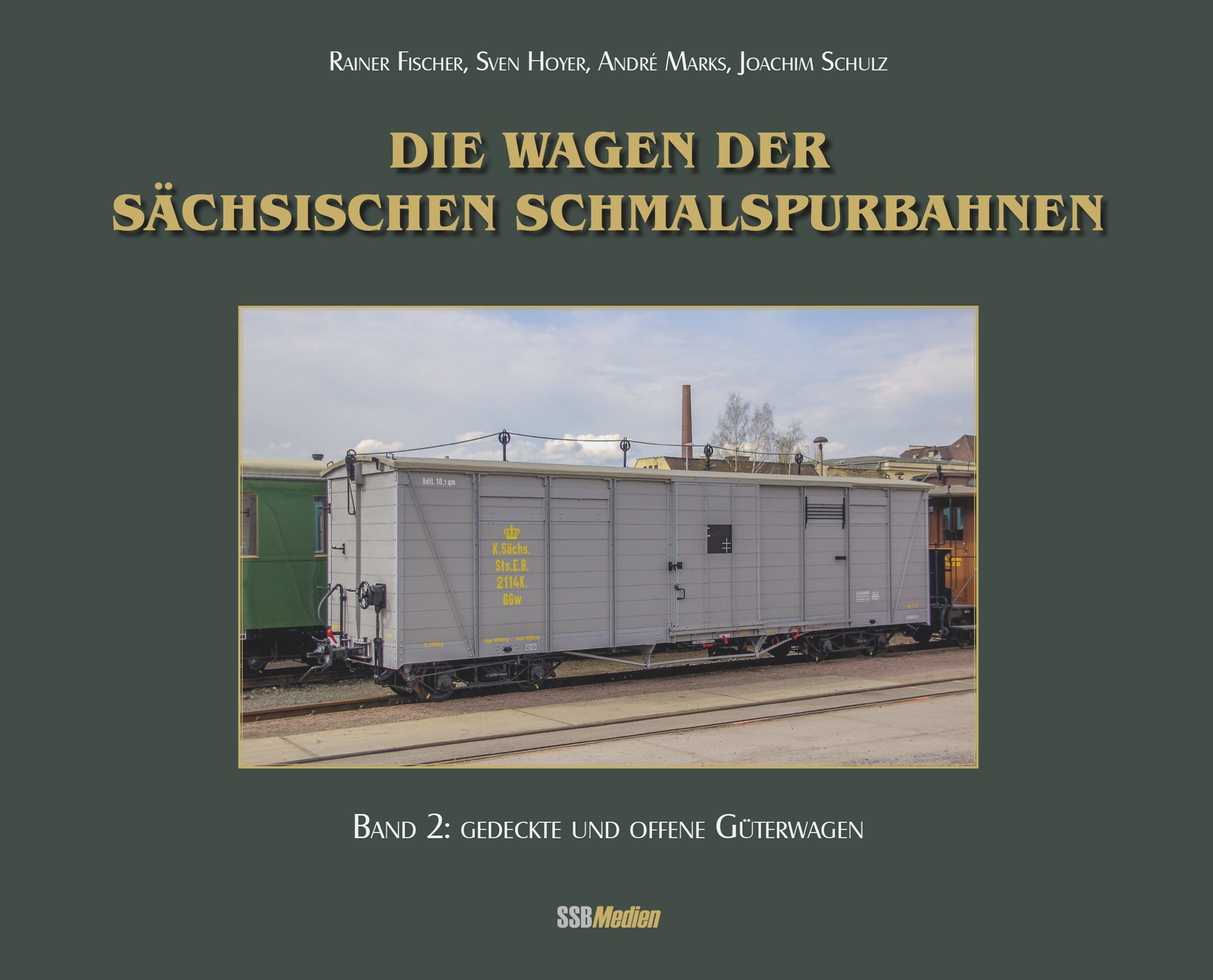 Die Wagen der sächsischen Schmalspurbahnen, Band 2