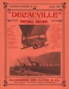 Decauville - Katalog Nr. 105 (1905) Reprint