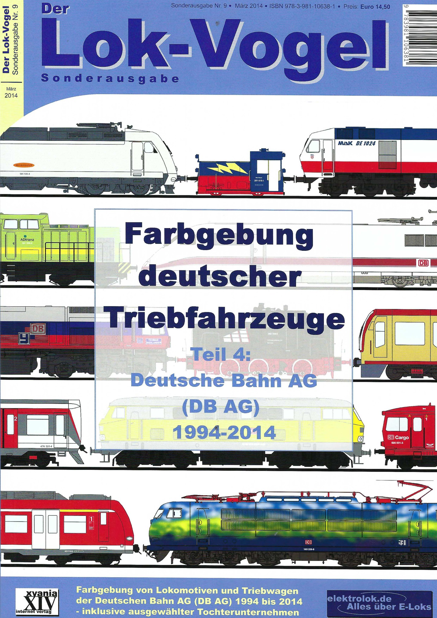 Farbgebung deutscher Triebfahrzeuge - Teil 4