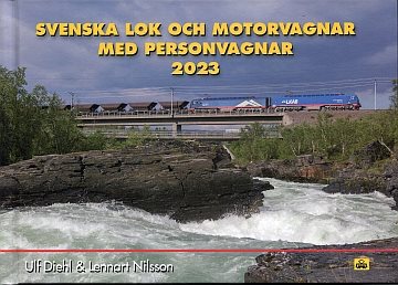 Svenska lok och motorvagnar med personvagnar 2023