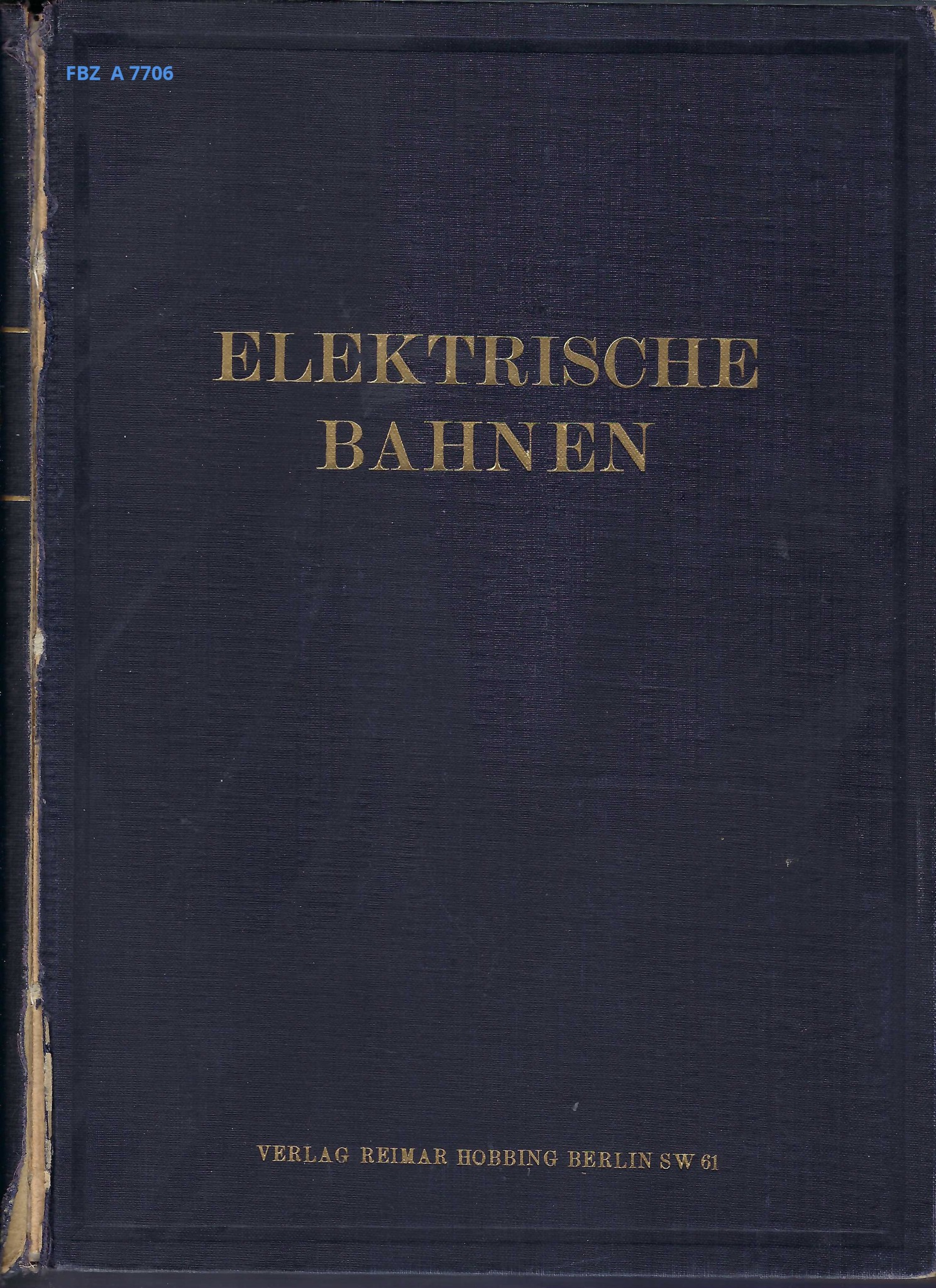 Elektrische Bahnen 1928 