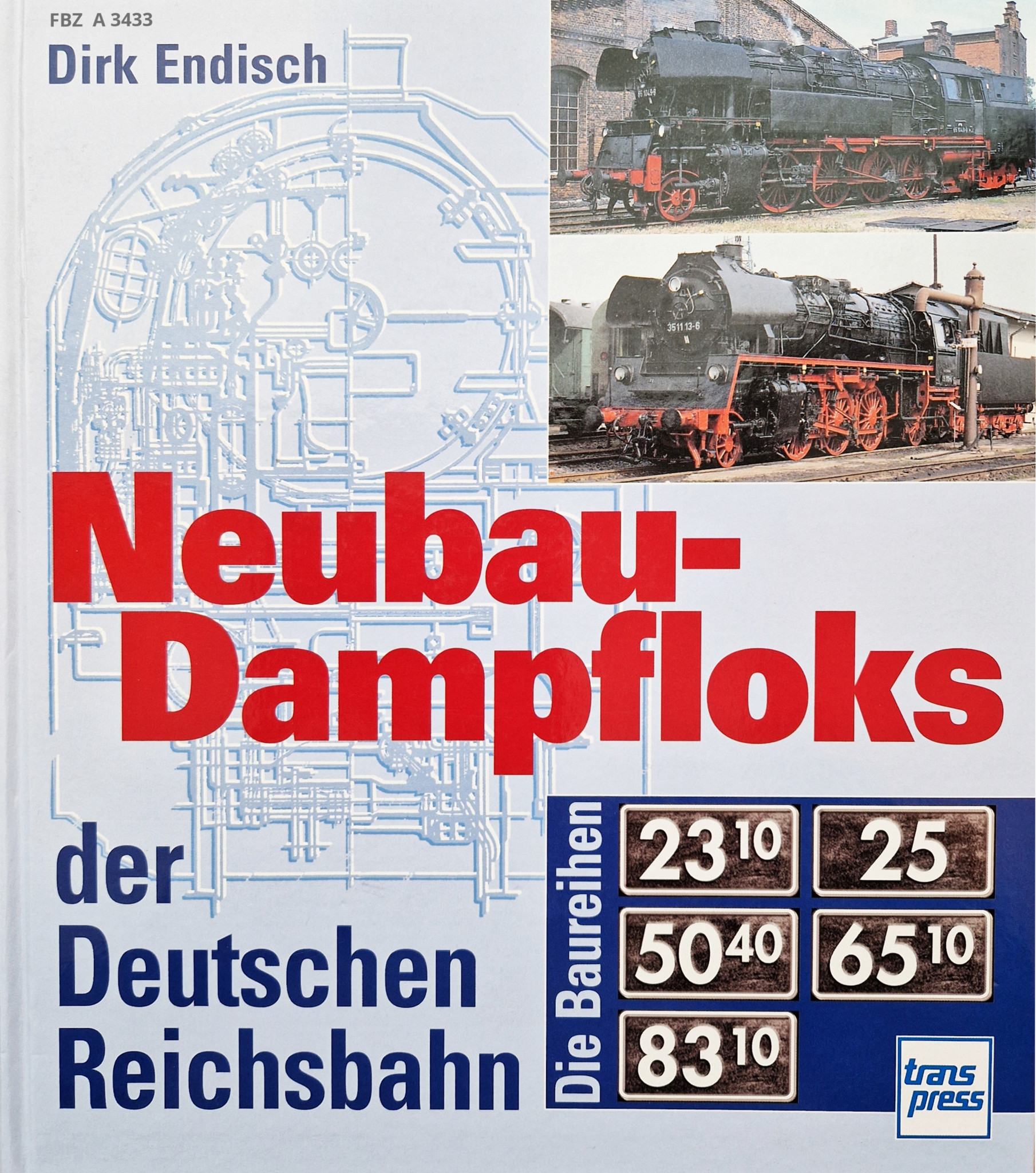 Neubau-Dampfloks der deutschen Reichsbahn