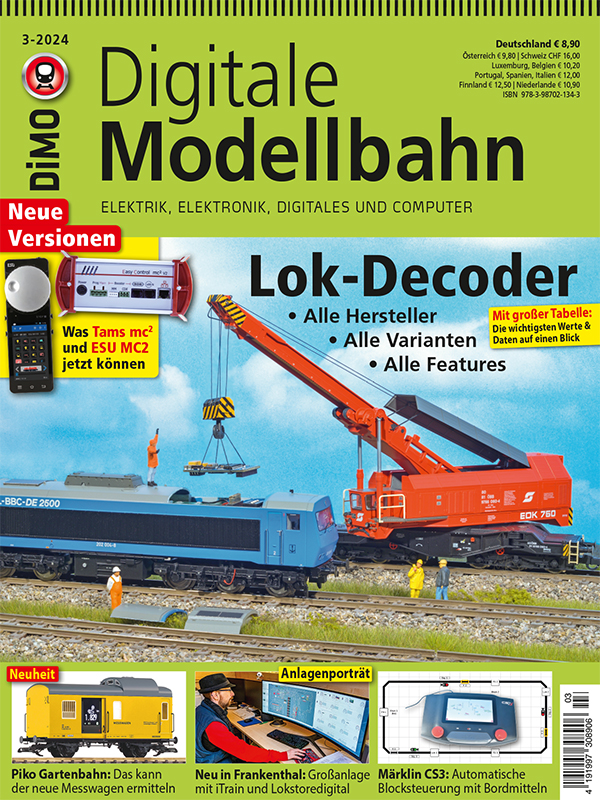Digitale Modellbahn 3/2024