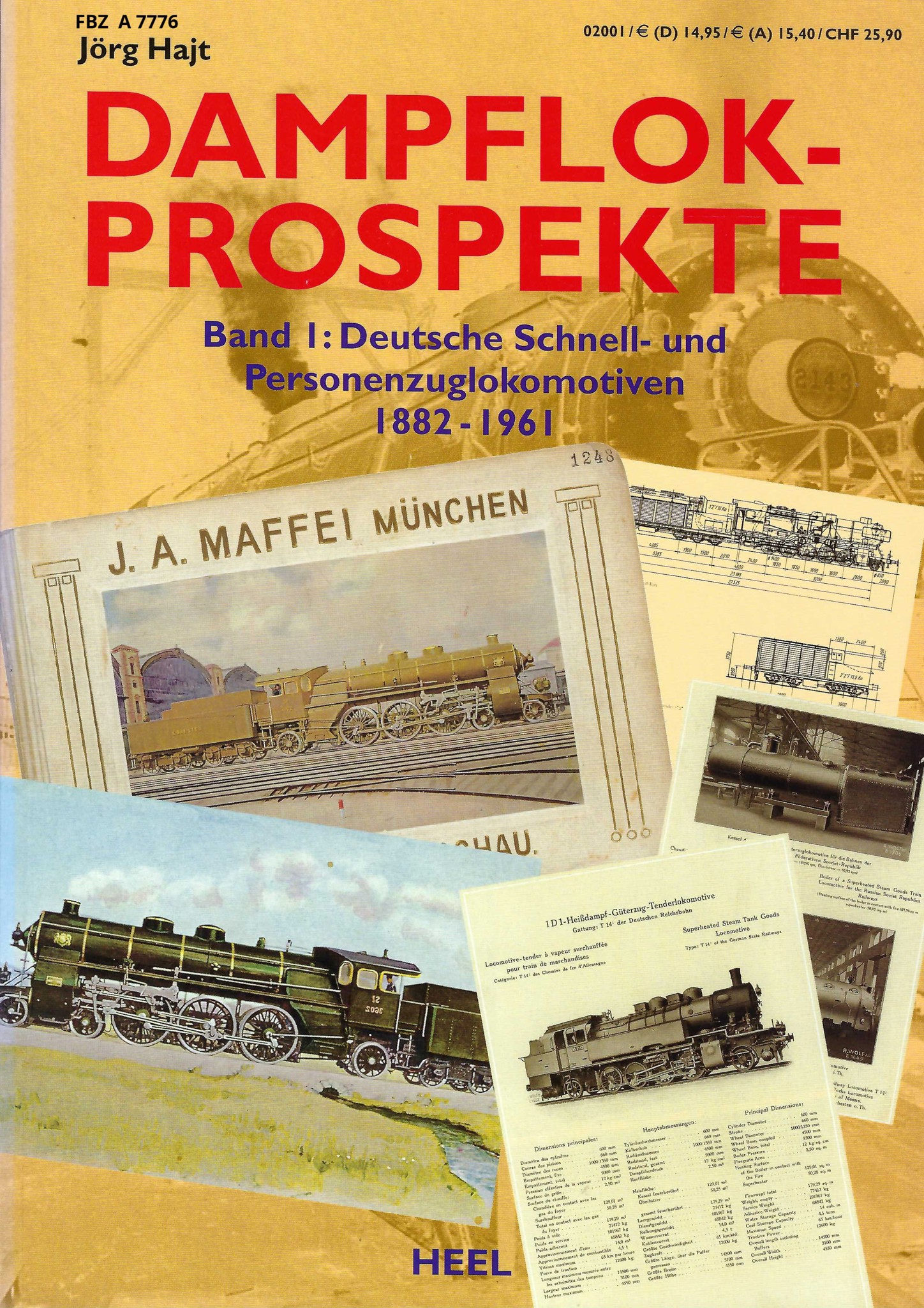 Dampflok-Prospekte