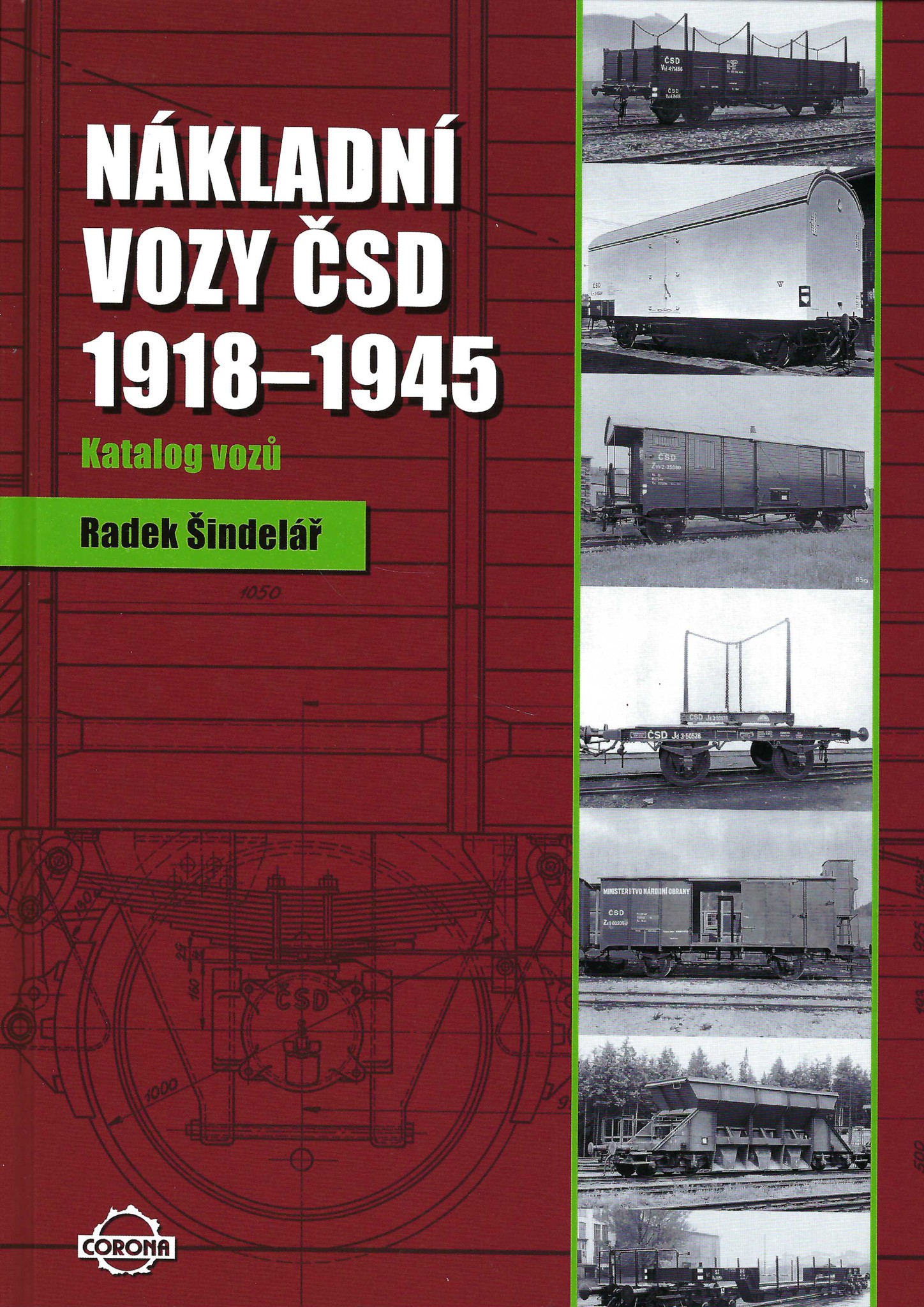 Nákladní vozy ČSD 1918 - 1945 - katalog vozů