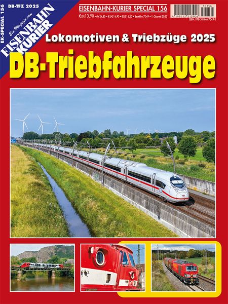 DB-Triebfahrzeuge 2025 - Lokomotiven & Triebzüge 2025