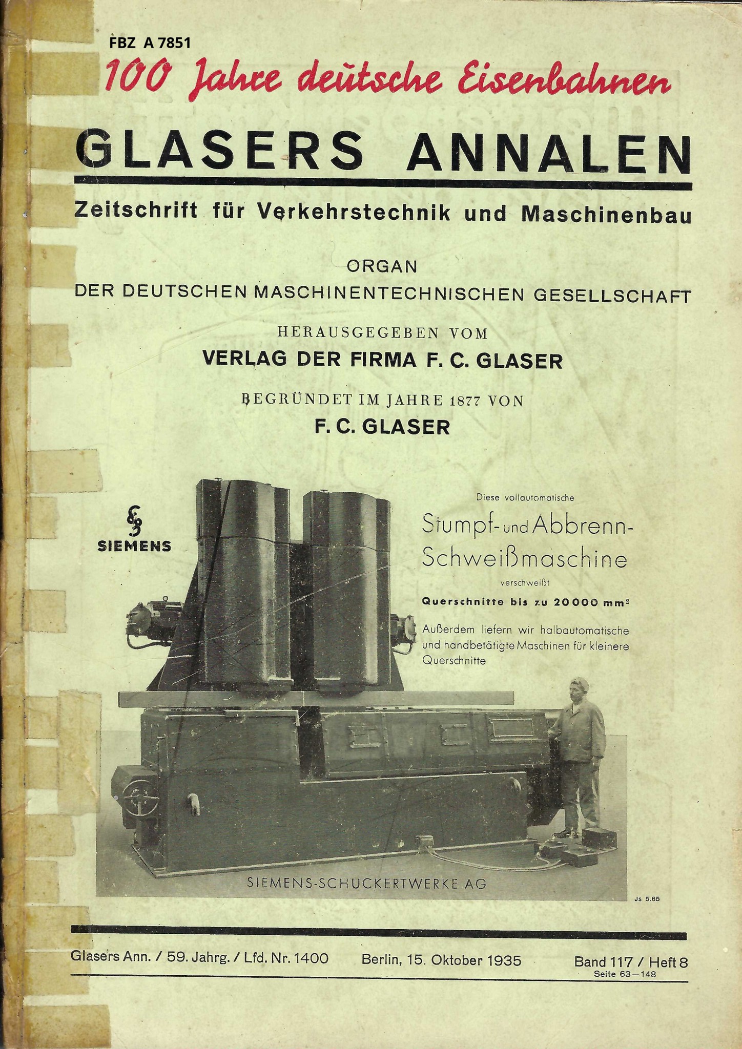 100 Jahre Deutsche Eisenbahnen