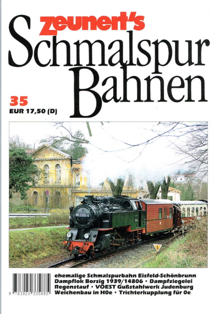 ZEUNERT'S SCHMALSPURBAHNEN - Band 35