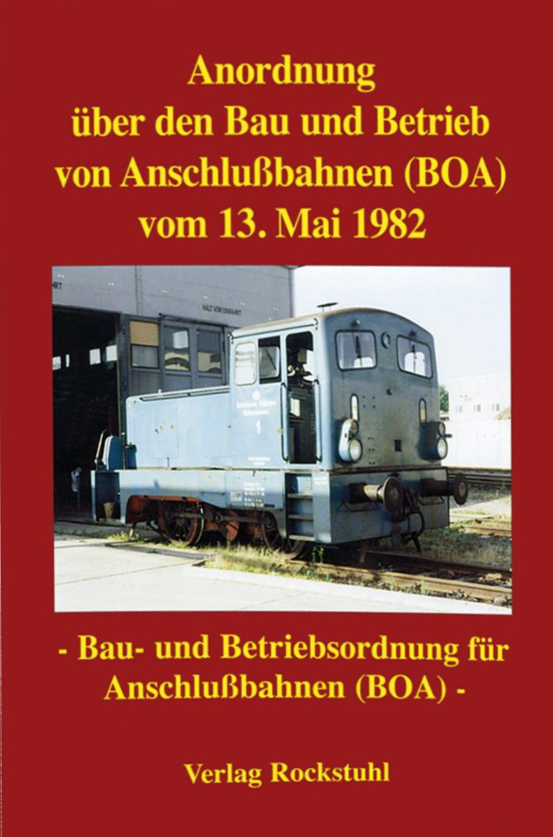 Anordnung über den Bau und Betrieb von Anschlußbahnen